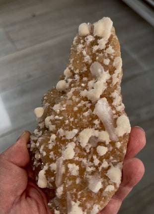 New ! Okenite Snowballs with Orange Stilbite