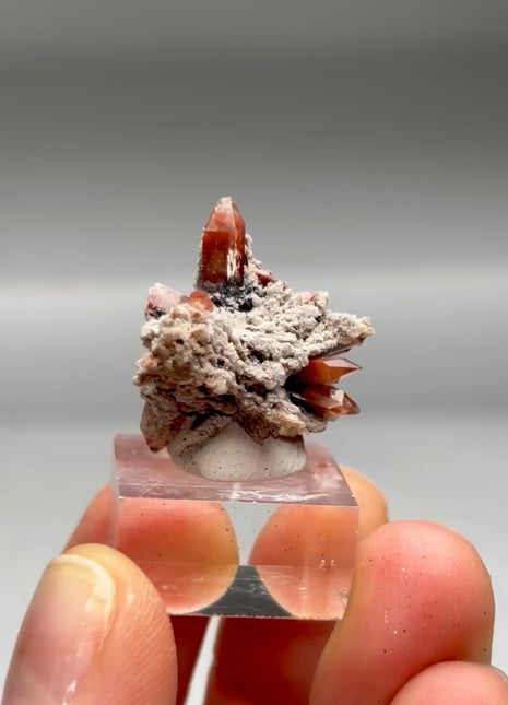 Red Topaz from Mexico