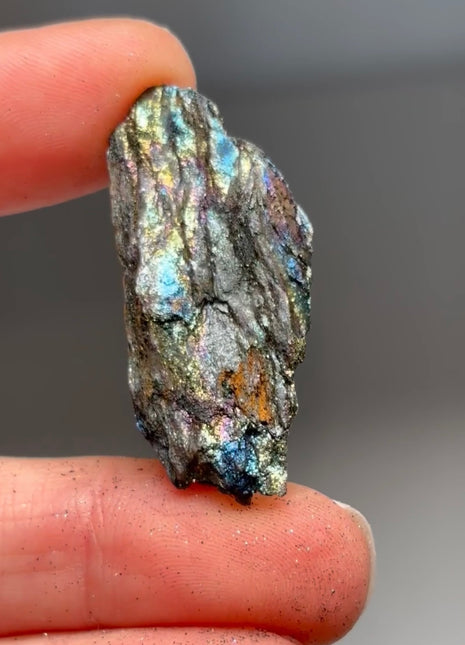 Iridescent Rainbow Hematite - 1992 find