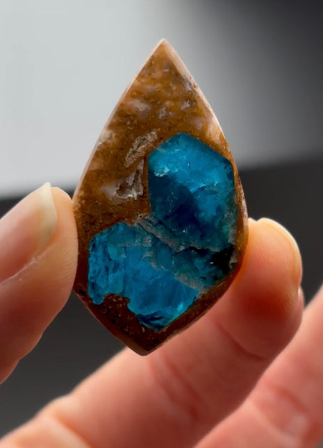 Incredible Blue Apatite