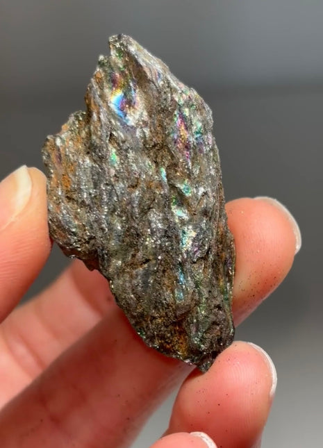 Iridescent Rainbow Hematite - 1992 find