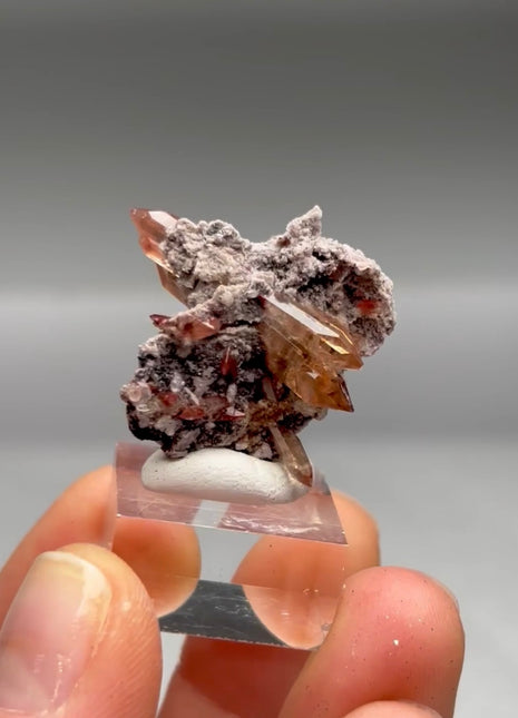 Red Topaz from Mexico
