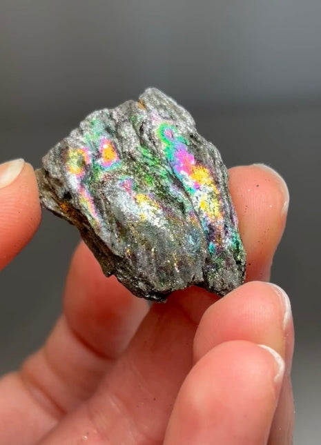 Iridescent Rainbow Hematite - 1992 find