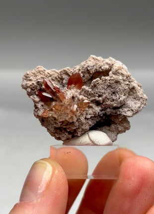 Red Topaz from Mexico