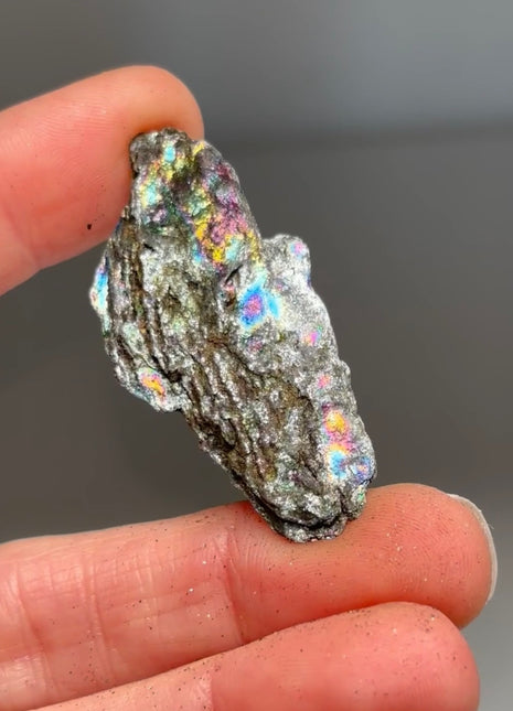 Iridescent Rainbow Hematite - 1992 find
