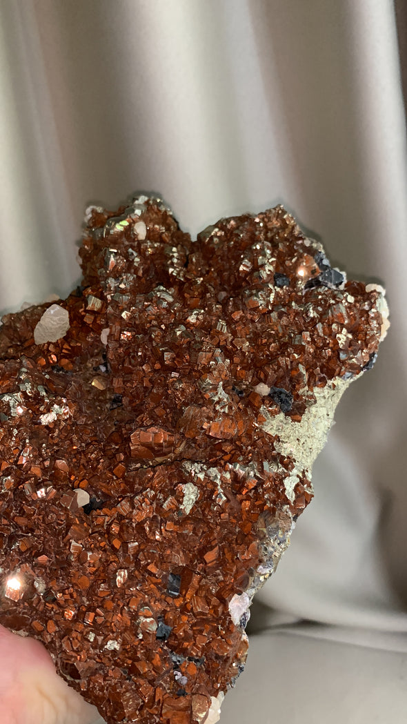 Red Pyrite With Sphalerite, Calcite - From Trepca Mine, Kosovo - 2.9 KGS !!!