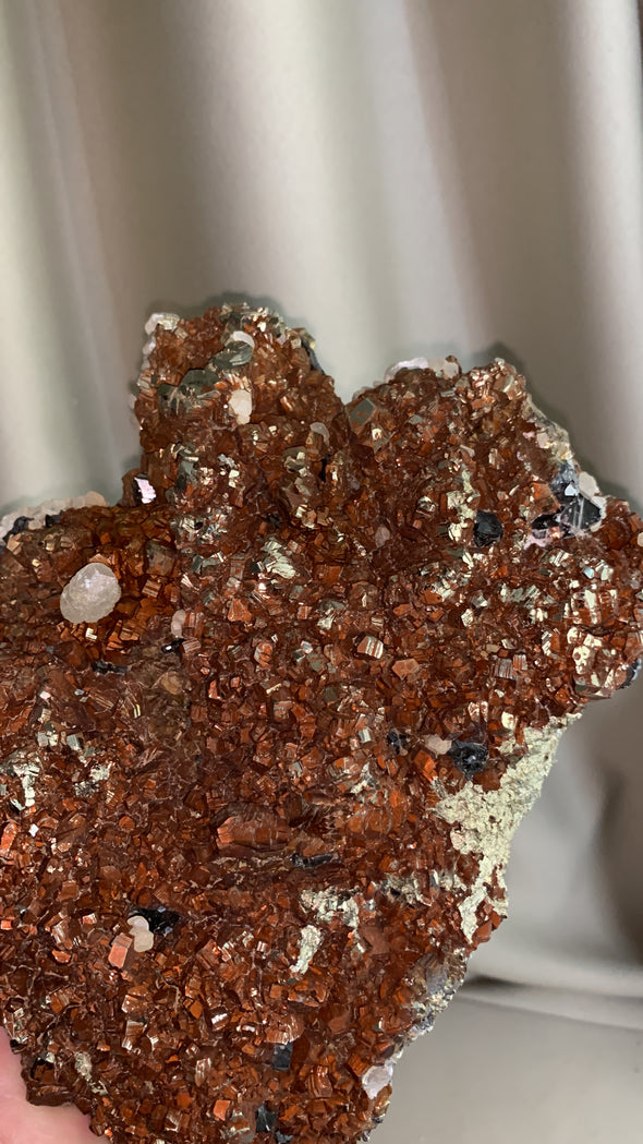 Red Pyrite With Sphalerite, Calcite - From Trepca Mine, Kosovo - 2.9 KGS !!!