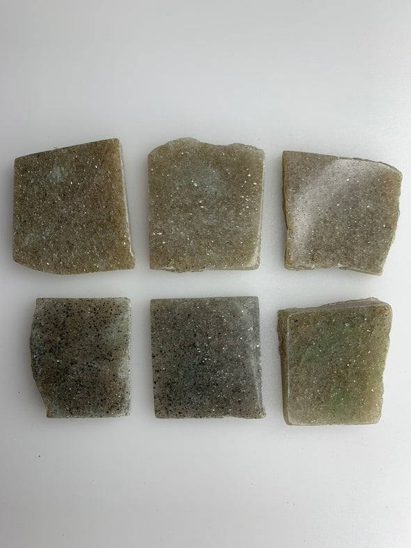 6 Pieces ! Shiny Alurgite Slabs - From Italy
