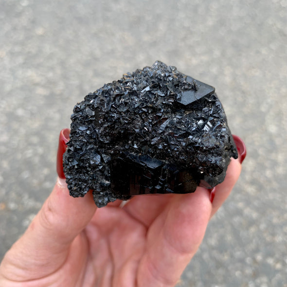 Rare ! Black Tourmaline With Cassiterite - From Erongo, Namibia