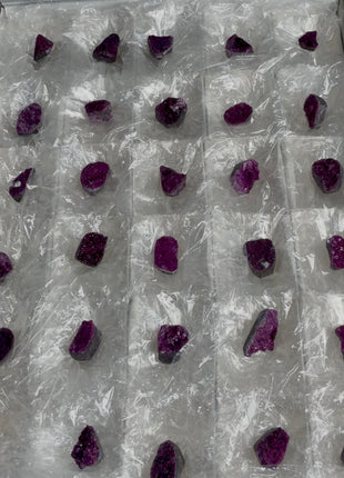30 Piece Lot ! Purple Red Kammererite Specimens