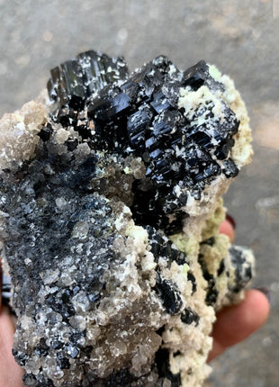 Black Tourmaline - From Erongo, Namibia DWS