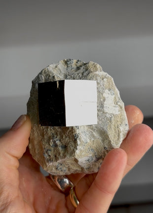 Cubic Pyrite on Matrix PM1711