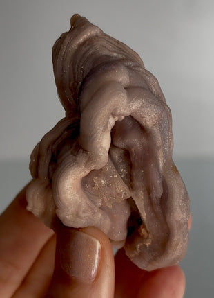 Unusual ! Amethyst after Chalcedony  Specimen PM1733