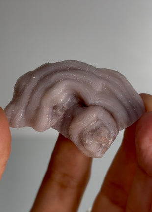 Unusual ! Amethyst after Chalcedony  Specimen PM1729
