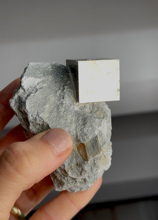 Cubic Pyrite on Matrix PM1706