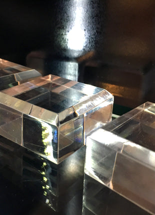 40 mm x 20 mm Acrylic Mineral Display Stands Lot of 20 Pieces