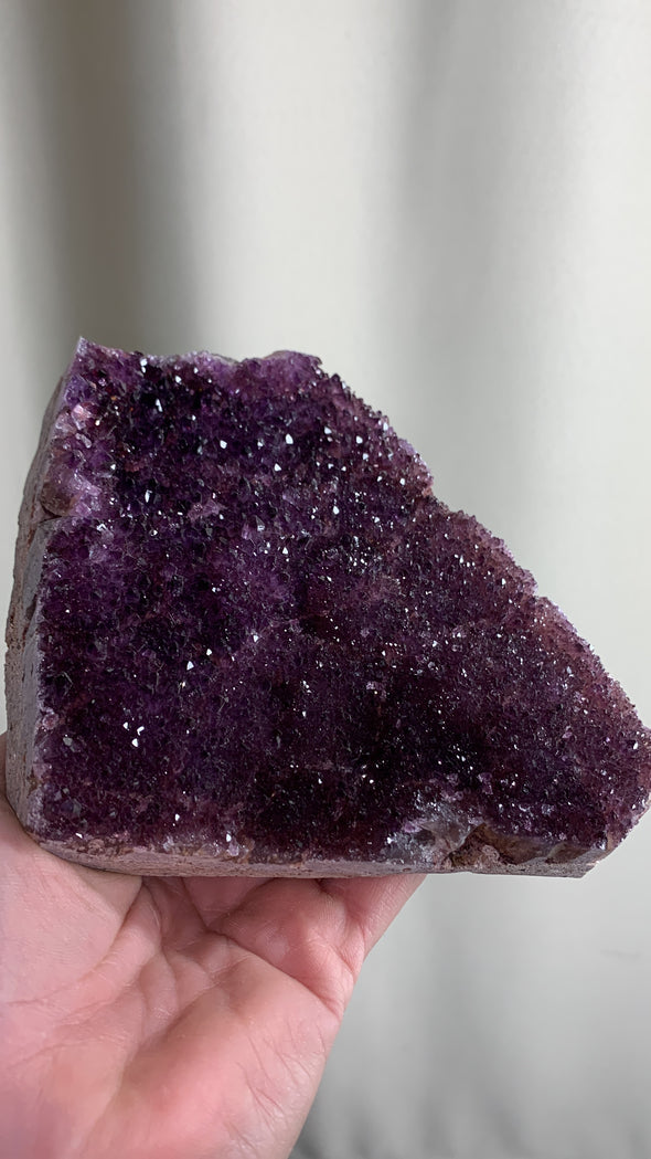 Amethyst Crystals Specimen - From Alacam Amethyst Mine