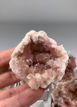 9 Piece Lot ! Pink Amethyst Geodes From Colli Cura Mine, Neuquen, Argentina