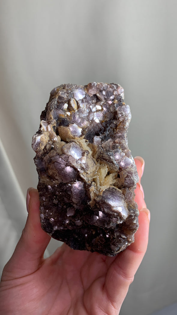 Botryoidal Lithium-rich Lepidolite Crystals - From Brazil