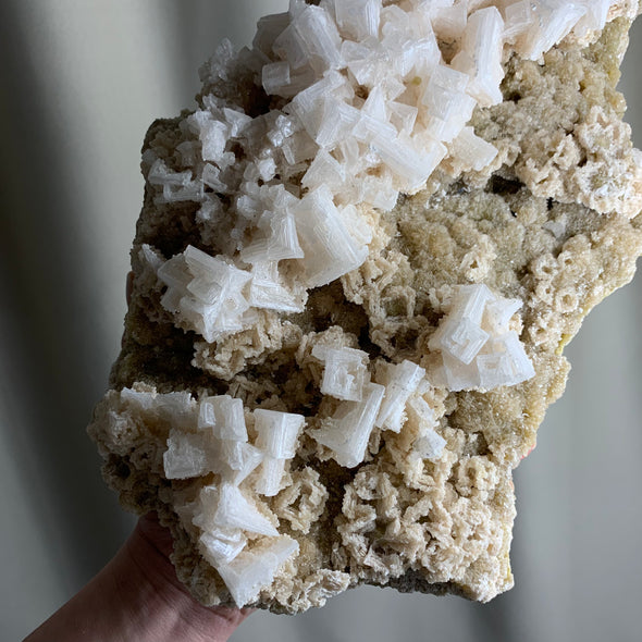 Halite With Yellowish Trona Specimen - Inyo County, California - 2.5 KGS !