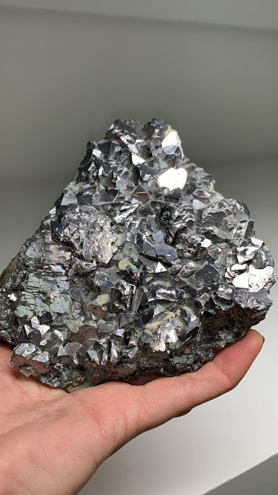 Silvery Galena With Quartz - From Rhodope Mountains, Bulgaria - 1 KGS !